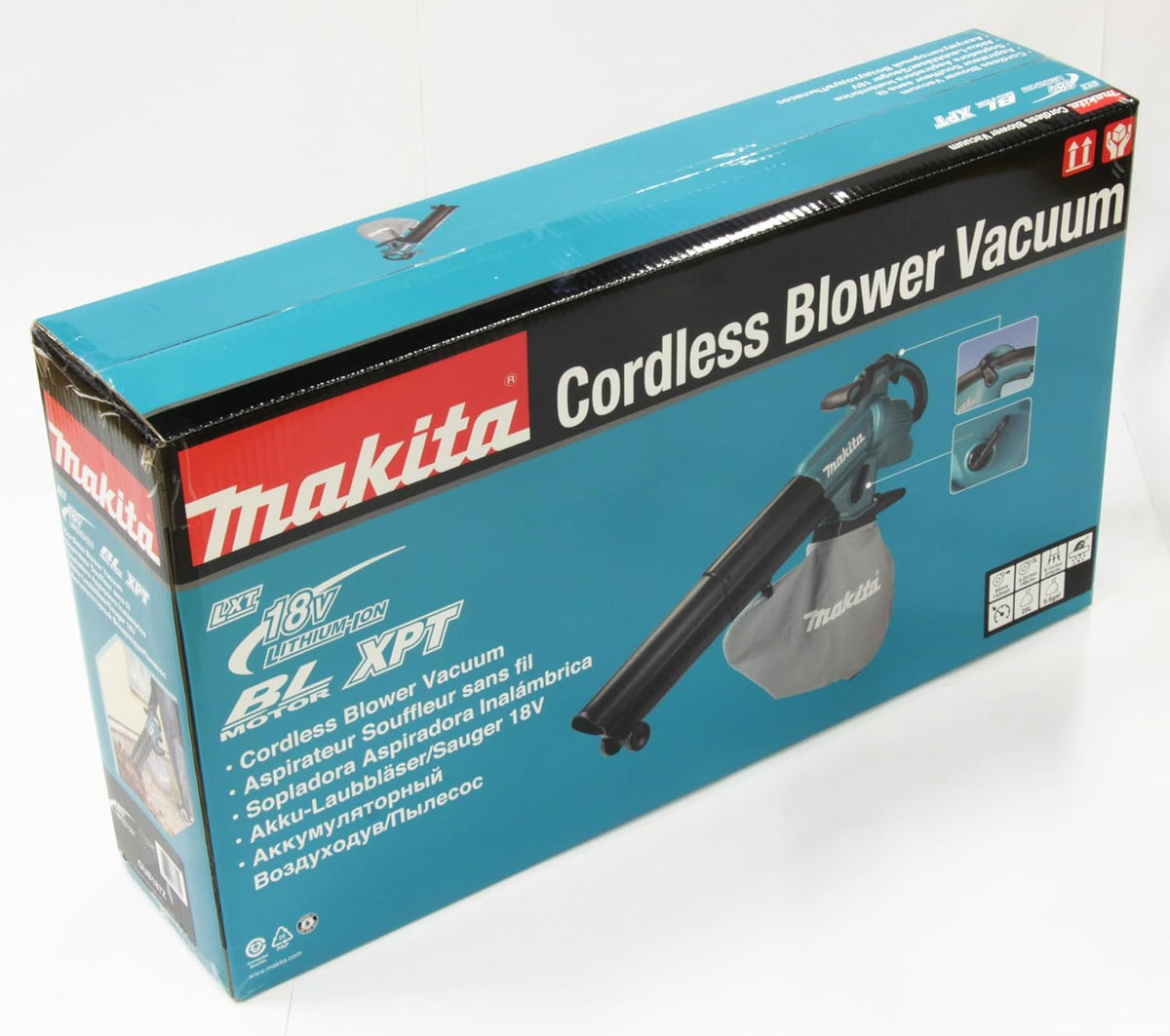 2026 Makita DUB187Z Akku-Laubbläser/Sauger 18V (ohne Akku, ohne Ladegerät)