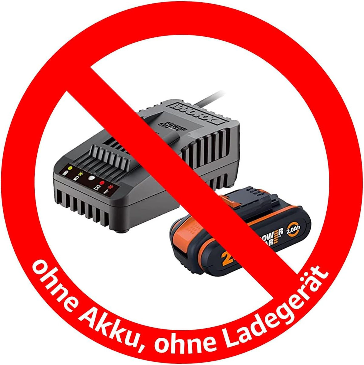 2026 WORX WG743E Akku-Rasenmäher 40V – Profi Rasenmäher mit Mulchfunktion & PowerShare Akku – Rasenmähen ohne Kabel – Ideal für Gärten bis zu 500m²