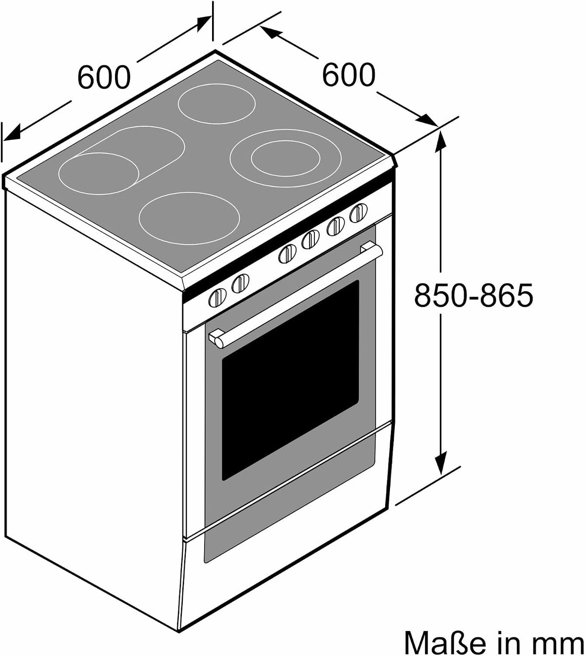 2026 Siemens HK9S5A240, iQ500, Freistehender Elektroherd, 60 cm, Schnellaufheizung, ecoClean Selbstreinigungshilfe, 3D Heißluft, Klapptür mit Softclose, cookControl 10 Automatikprogramme, Edelstahl