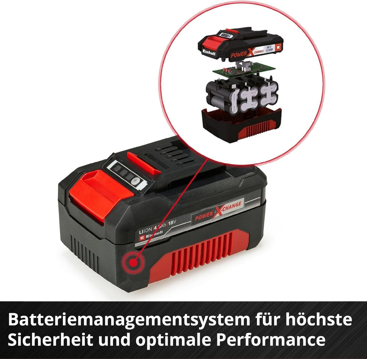 2026 Einhell Original Akku-Twinpack PXC 18 V 4,0 Ah