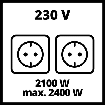 2026 Einhell Stromerzeuger (Benzin) TC-PG 25/1/E5 (max. 2400 W, 15 L Tank, 2100 W Dauerleistung, 4-Takt-Motor, 2x 230 V, Überlastschutz, Voltmeter, AVR-Funktion)