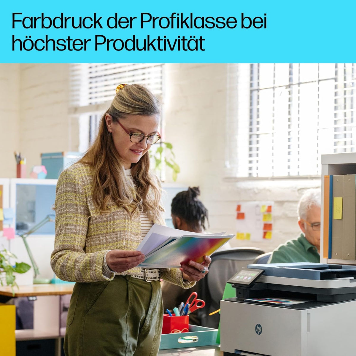 2026 HP Color LaserJet Pro MFP 3302fdwg Multifunktions-Farblaserdrucker, Fax, Automatischer beidseitiger Druck, Touchscreen, Wi-Fi, Ethernet, USB, HP Wolf Pro Security