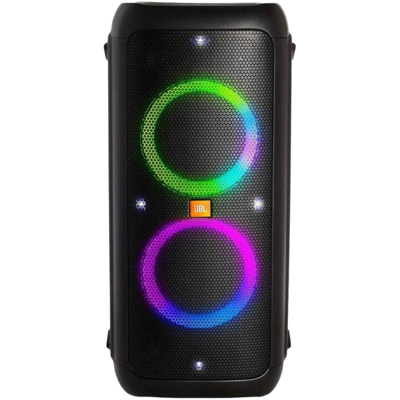 2026 JBL PartyBox 710 - Schwarz – Trag - und rollbarer Bluetooth Party-Lautsprecher mit Lichteffekten – Spritzwassergeschützte, mobile Musikbox