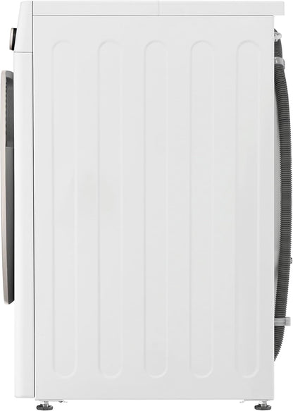 2026 LG F4WV7080, Klasse A, Frontlader-Waschmaschine 8 kg, 1400 U/Min, AI Direct Drive, Wi-Fi, Tiefenreinigung mit Dampf, Groe Kapazitt, TRIPLE A, Auentür aus Sicherheitsglas, 62 x 60 x 85 cm Wei