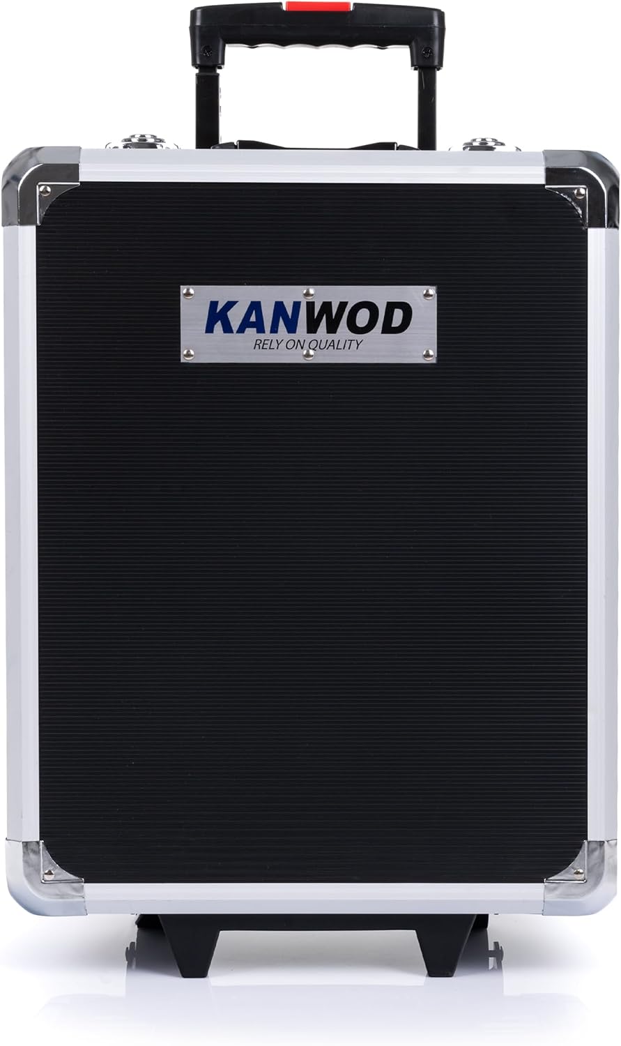 2026 KANWOD Werkzeugkoffer gefüllt 1500-teilig - Werkzeug Set in robustem Aluminiumkoffer - Werkzeugkasten mit Tragegriff und Rollen - komplettes Werkzeugset ideal für Garage, Haushalt, Hobby & KFZ