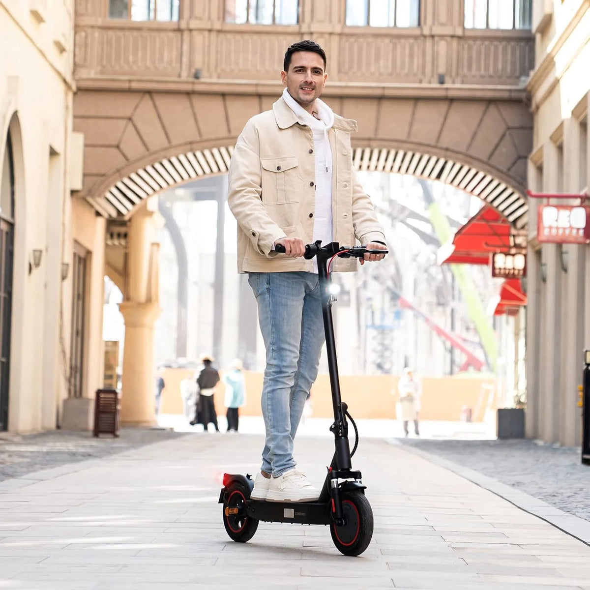 2026 EVERCROSS EV10K Pro ABE E-Scooter mit 400W Motor, 35 km Reichweite, 10-Zoll-Honeycomb-Reifen und IP54 Schutz