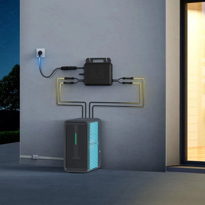 2026 B2500 Balkonkraftwerkspeicher 2025 Upgrade 1600W Solar 2240Wh LiFePO4 6000 Zyklen erweiterbar 8960Wh IP65