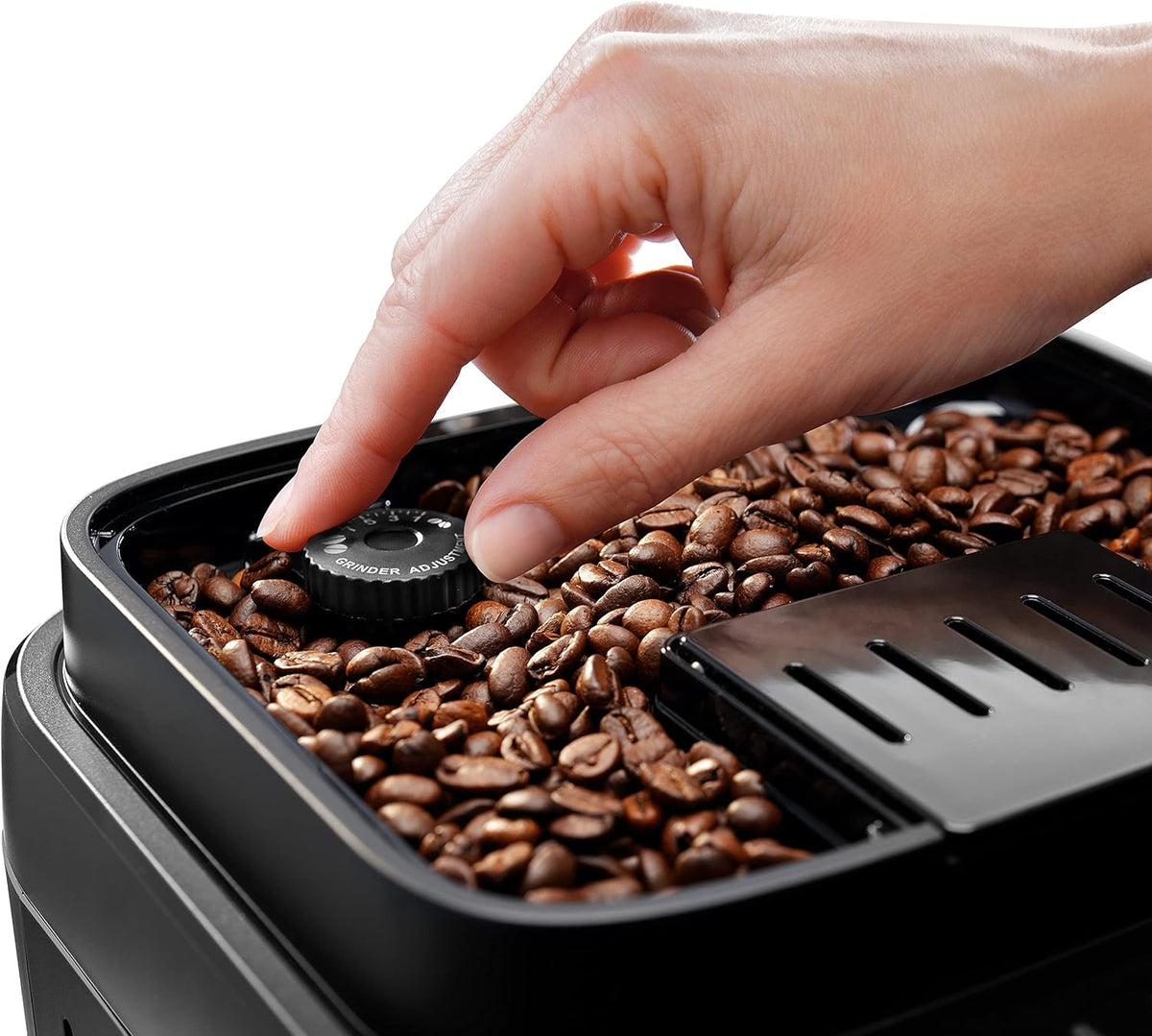 2026 De'Longhi Magnifica Evo ECAM 292.81.B Kaffeevollautomat mit LatteCrema Milchsystem, 7 Direktwahltasten für Cappuccino, Espresso und weitere Kaffeespezialitäten, 2-Tassen-Funktion, Schwarz