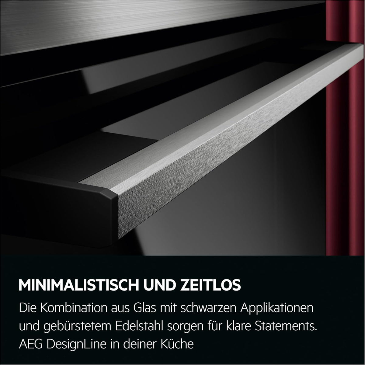 2026 AEG Einbaubackofen – Serie 5 Ringheißluft: Gleichmäßige Garergebnisse auf 3 Ebenen – Pyrolyse Selbstreinigung – 25 Automatikprogramme – LED-Touchdisplay – Schnellaufheizung – Schwarz – BPE53516AB