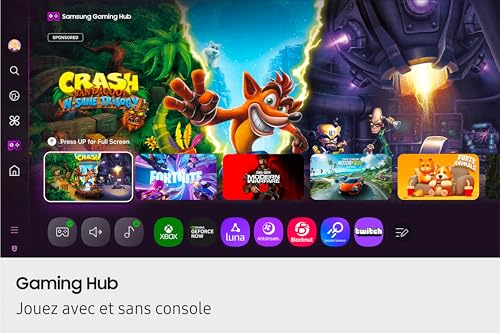 2026 Samsung AI TV 55 Zoll QLED 55Q6F 4K Smart TV, Quantum Dots, Q4 Lite Processor, WiFi, Airplay, HDR, Q-Symphony, OTS Lite, Knox Security, Gaming Hub, Bixby, integrierte App Betreiber