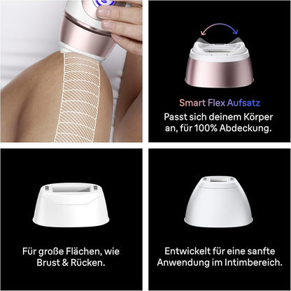 2026 Braun Smart IPL Geräte Haarentfernung Skin i·expert 7, PL7311, Rosegold | Alternative Laser Haarentfernung für Zuhause, Dauerhafte Haarentfernung, Inkl. Etui, Venus Rasierer Und 3 Aufsätze