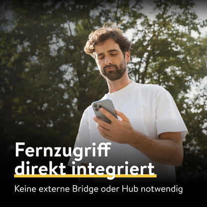 2026 NUKI Smart Lock Pro mit Bluetooth, WLAN und Matter, Fernbedienung per App, einfache Nachrüstung ohne Zylindertausch