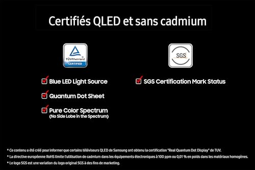 2026 Samsung AI TV 55 Zoll QLED 55Q6F 4K Smart TV, Quantum Dots, Q4 Lite Processor, WiFi, Airplay, HDR, Q-Symphony, OTS Lite, Knox Security, Gaming Hub, Bixby, integrierte App Betreiber