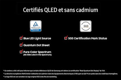 2026 Samsung AI TV 55 Zoll QLED 55Q6F 4K Smart TV, Quantum Dots, Q4 Lite Processor, WiFi, Airplay, HDR, Q-Symphony, OTS Lite, Knox Security, Gaming Hub, Bixby, integrierte App Betreiber