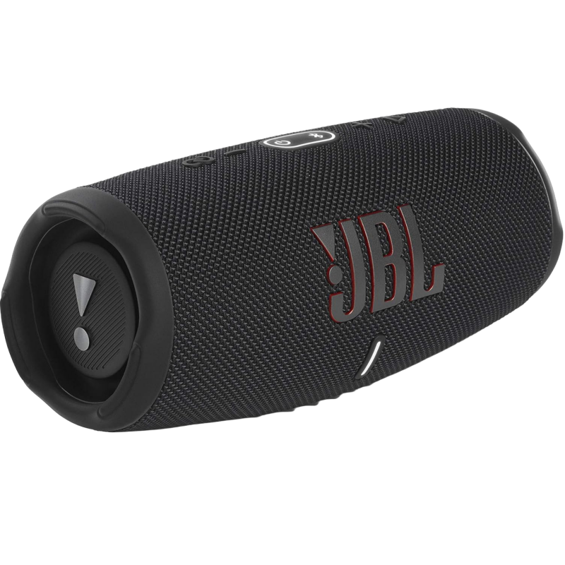 2026 JBL Charge 5 Bluetooth-Lautsprecher in Schwarz – Wasserfeste, portable Boombox mit integrierter Powerbank – Eine Akku-Ladung für bis zu 20 Stunden kabellosen Musikgenuss