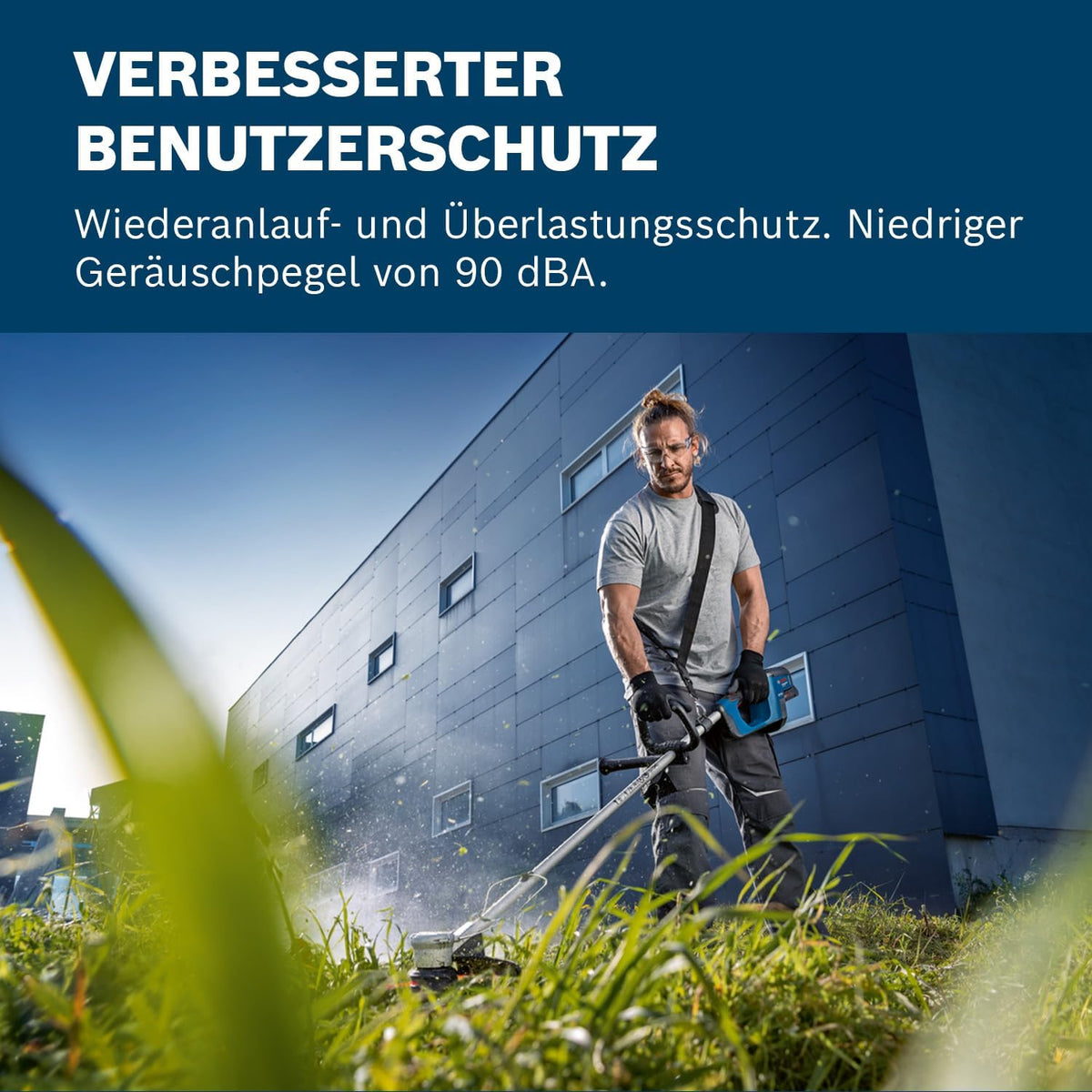 2026 Bosch Professional 18V System Akku-Rasentrimmer GRT 18V-33 (bürstenloser Motor, Schnittkreisdurchmesser von 33 cm, inkl. 1x Schultergurt, 1x Fadenspuleneinheit)