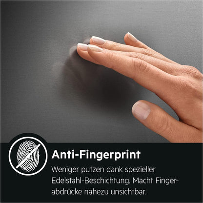 2026 AEG Einbaubackofen – Serie 5 Ringheißluft: Gleichmäßige Garergebnisse auf 3 Ebenen – Pyrolyse Selbstreinigung – 25 Automatikprogramme – LED-Touchdisplay – Schnellaufheizung – Schwarz – BPE53516AB