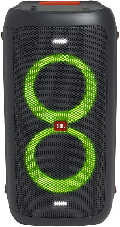 2026 JBL PartyBox 710 - Schwarz – Trag - und rollbarer Bluetooth Party-Lautsprecher mit Lichteffekten – Spritzwassergeschützte, mobile Musikbox