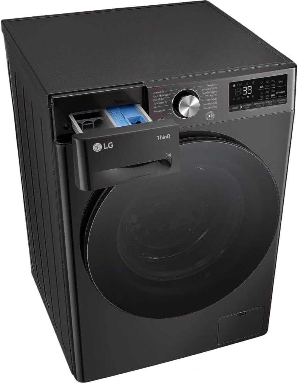 2026 LG F4WV7080, Klasse A, Frontlader-Waschmaschine 8 kg, 1400 U/Min, AI Direct Drive, Wi-Fi, Tiefenreinigung mit Dampf, Groe Kapazitt, TRIPLE A, Auentür aus Sicherheitsglas, 62 x 60 x 85 cm Wei