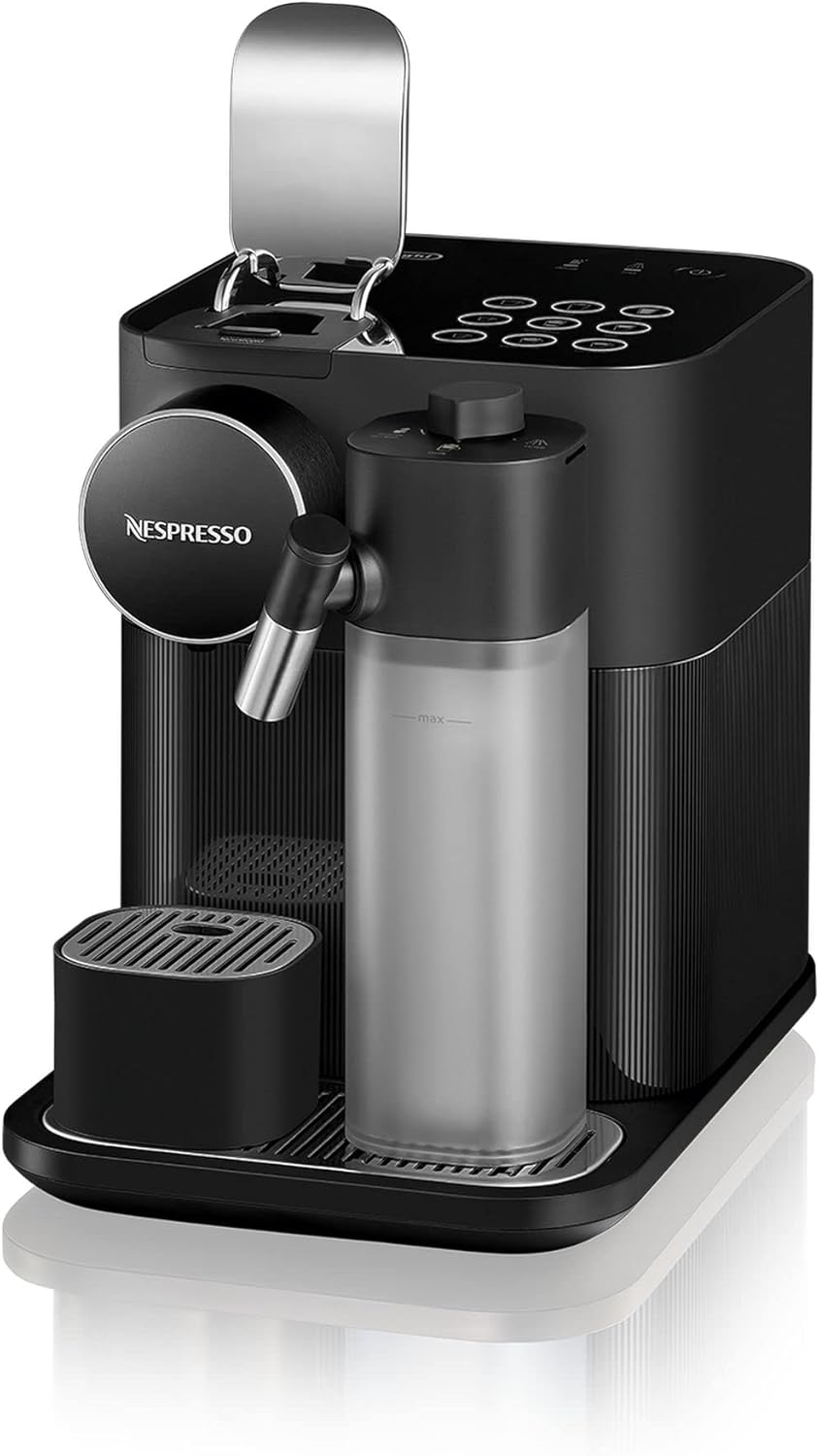 2026 Nespresso De'Longhi EN640.W Gran Lattissima Kaffeekapselmaschine mit automatischem Milchsystem,19 Bar Druck, 1400W,Weiß