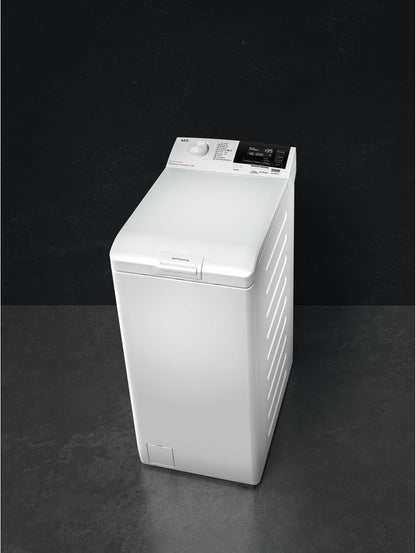 2026 AEG LTR7A71370 Waschmaschine Toplader / Serie 7000 mit ProSteam / ProSteam - Auffrischfunktion / 7,0 kg / Leise / Mengenautomatik / Nachlegefunktion / Wasserstopp / 1300 U/min