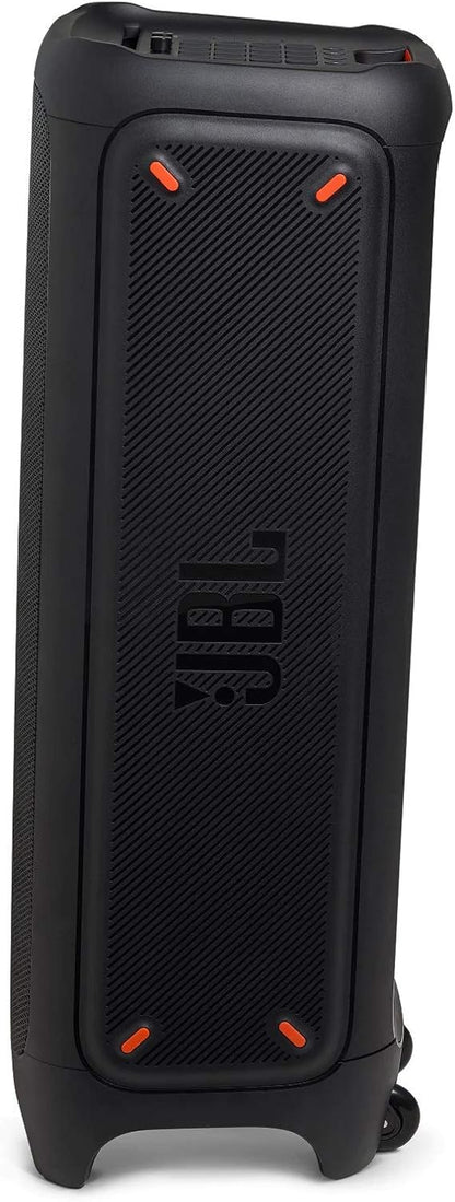 2026 JBL PartyBox 710 - Schwarz – Trag - und rollbarer Bluetooth Party-Lautsprecher mit Lichteffekten – Spritzwassergeschützte, mobile Musikbox