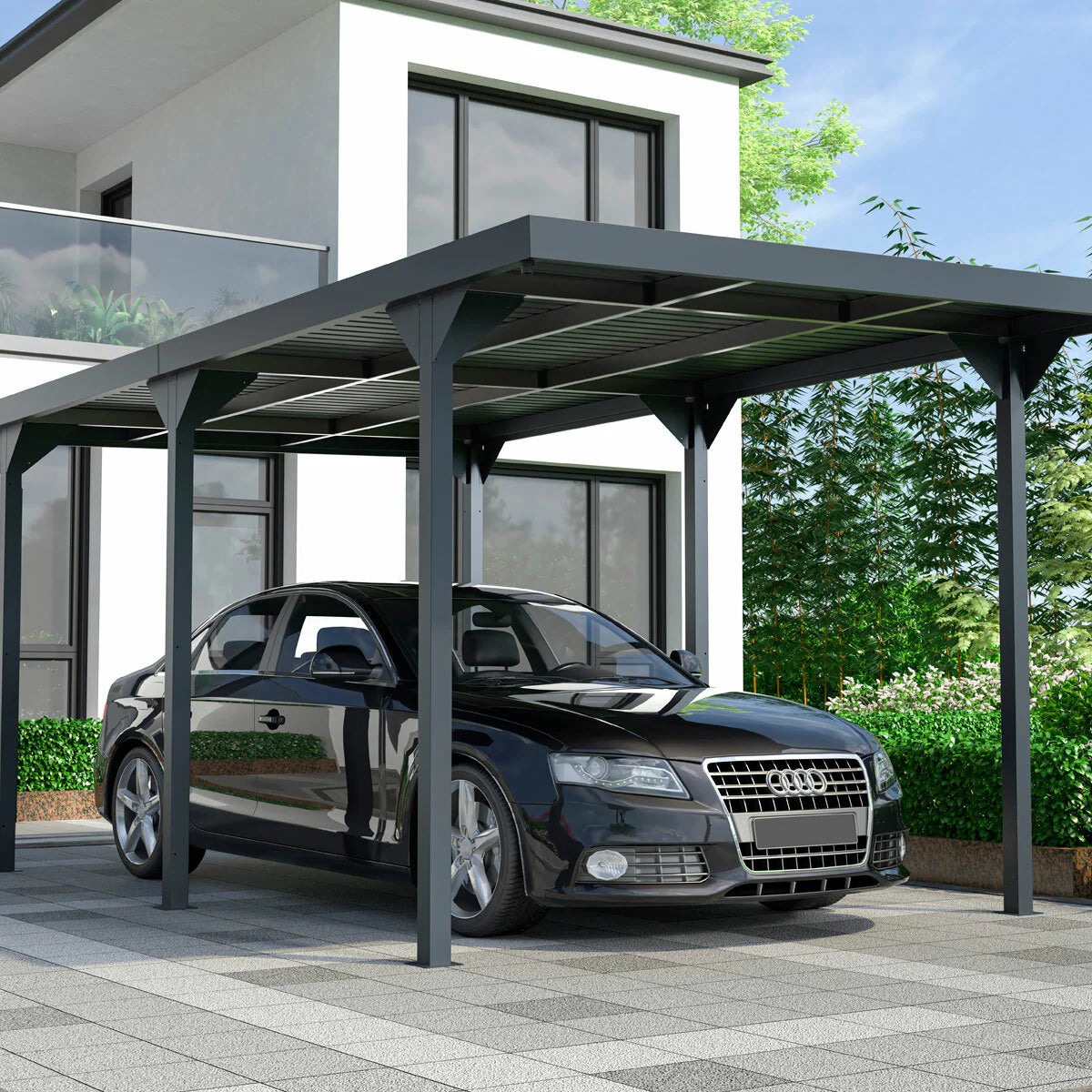 2026 Fornorth Carport Premium 284x546x238cm