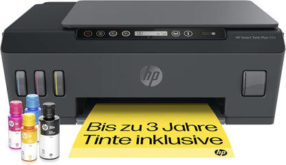 2026 HP Smart Tank 7605 4-in-1 Multifunktionsdrucker (WLAN; Duplex; ADF) – 3 Jahre Tinte inklusive, 3 Jahre Garantie, großer Tintentank, hohe Reichweite, Drucken in hoher Qualität