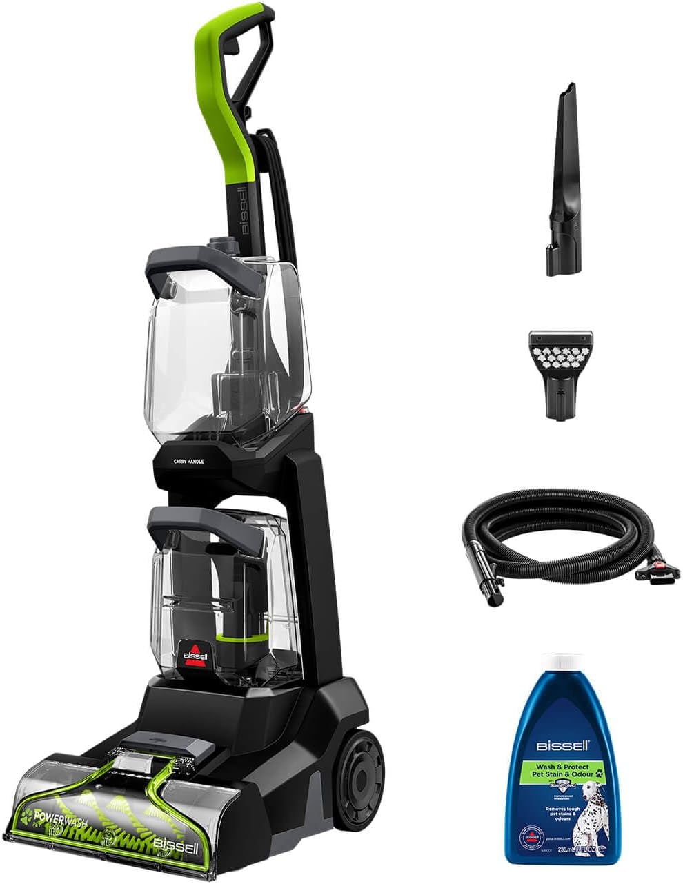 2026 BISSELL PowerWash Pet Teppichreiniger Nasssauger, Teppich Reinigungsgerät für Gründliche Teppichreinigung, Polsterreinigungsgerät Entwickelt für Haustierhalter, Leistungsstarker 600W Motor, 3878N