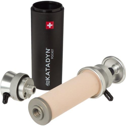 2026 Pocket Outdoor Wasserfilter mit Pumpfilter zur Trinkwasseraufbereitung für Camping Survival Notfall