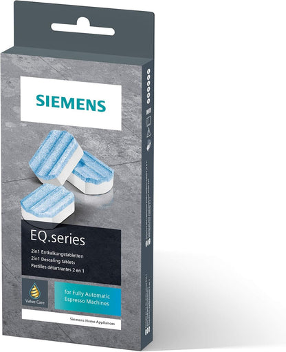2026 SIEMENS Kaffeevollautomat EQ6 plus s700 TE657503DE, für viele Kaffeespezialitäten, Milch-Aufschäumdüse, Keramikmahlwerk, Doppeltassenfunktion, Antikalk, automatische Dampfreinigung, 1500 W, edelstahl