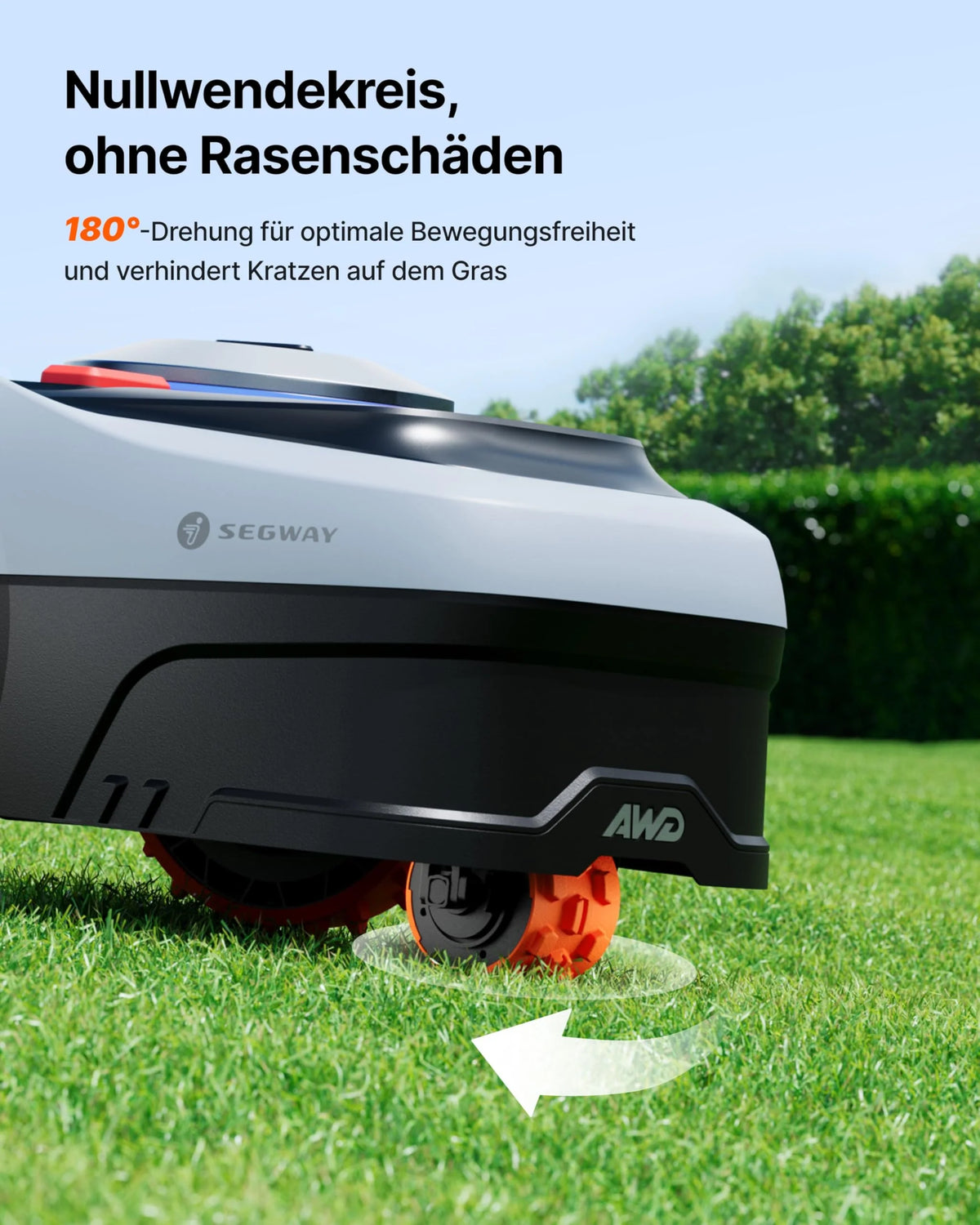 2026 i205 AWD Mähroboter ohne Begrenzungskabel mit Garage S für 500 qm 45% Steigung NRTK Vision ohne RTK