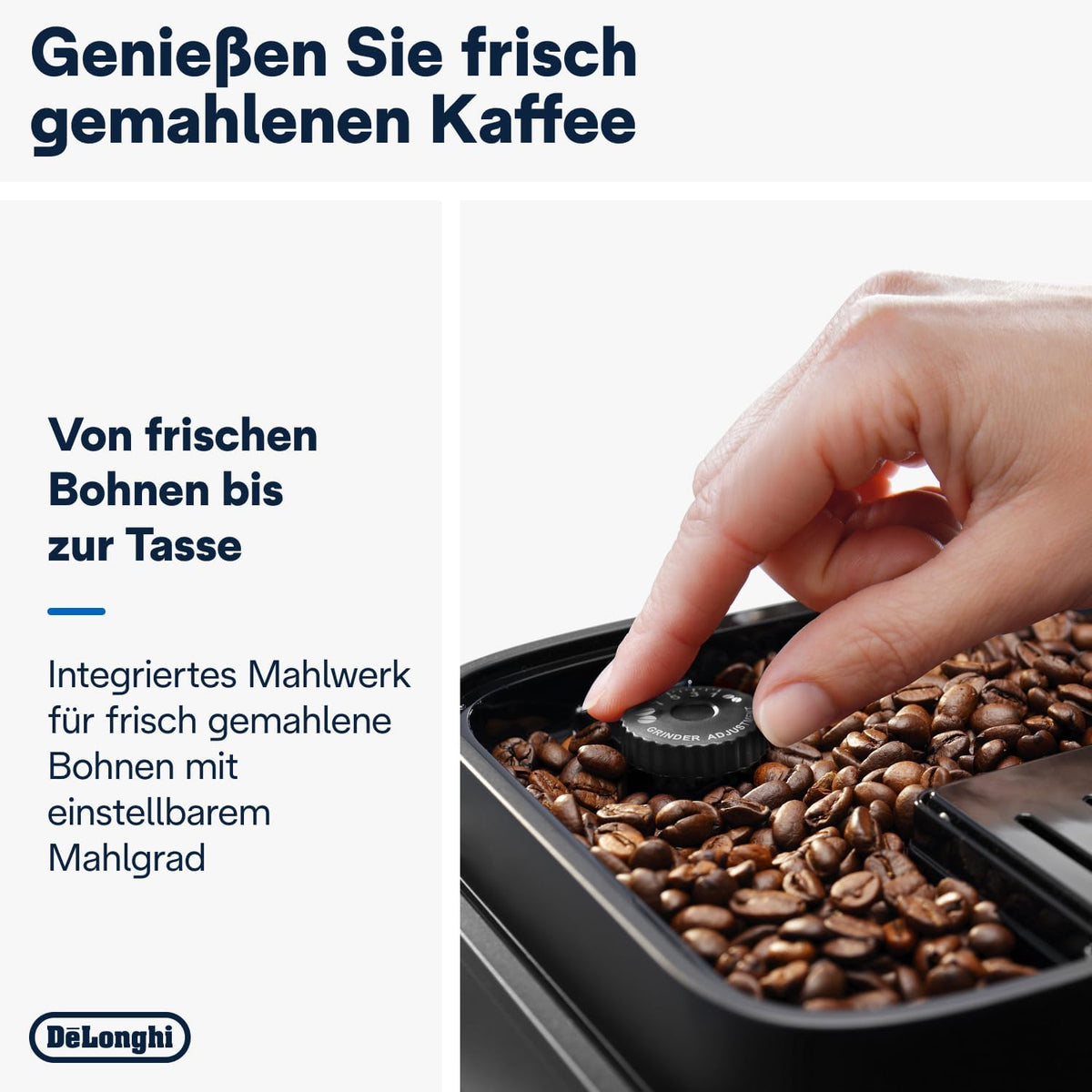 2026 De'Longhi Magnifica Evo ECAM 292.81.B Kaffeevollautomat mit LatteCrema Milchsystem, 7 Direktwahltasten für Cappuccino, Espresso und weitere Kaffeespezialitäten, 2-Tassen-Funktion, Schwarz