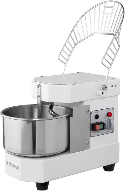 2026 GastroHero Teigknetmaschine, 8 L, fester Kopf, Weiß TKM-ECO8