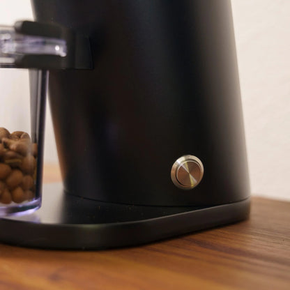2026 Elektrische Einzeldosiskaffeemühle DF54 in Schwarz mit Präzisionsmahlwerk ideal für Espresso und Filterkaffee