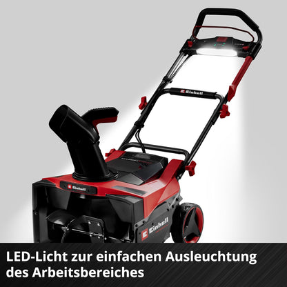 2026 Einhell Professional Akku-Schneefräse GP-ST 36/53 Li E BL Power X-Change (36 V, 53 cm Arbeitsbreite, max. 33 cm Schneehöhe, inkl. Reinigungsspatel, inkl. 2X 4,0Ah Akku & Twincharger)