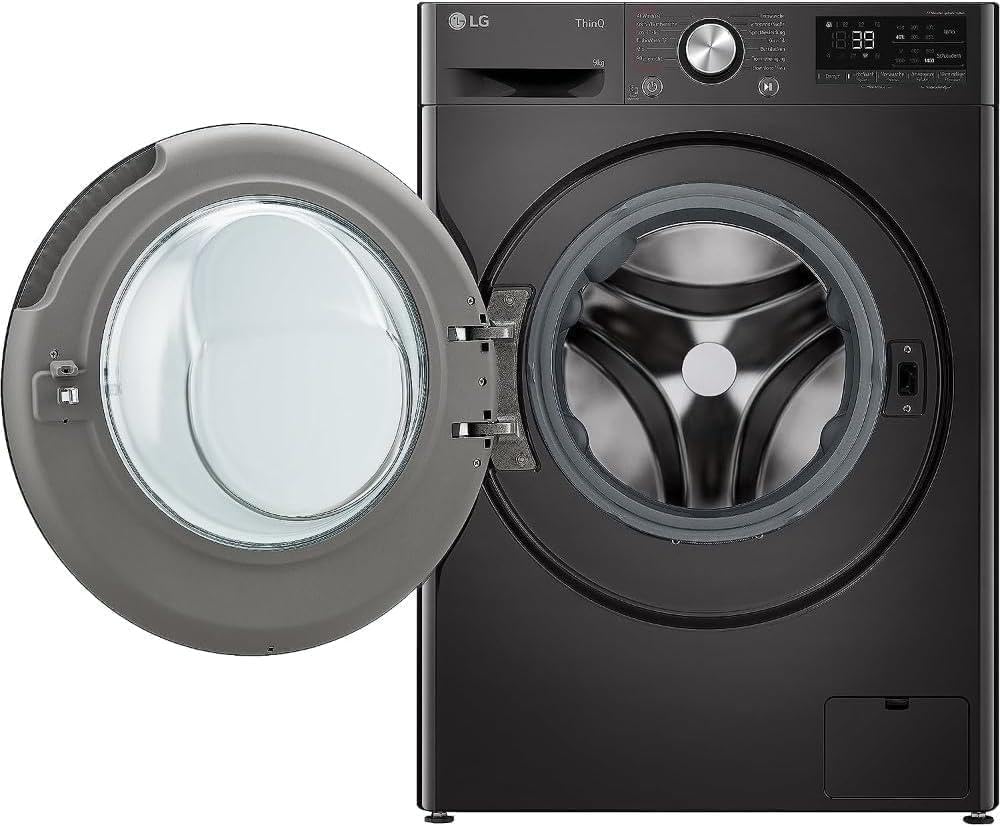 2026 LG F4WV7080, Klasse A, Frontlader-Waschmaschine 8 kg, 1400 U/Min, AI Direct Drive, Wi-Fi, Tiefenreinigung mit Dampf, Groe Kapazitt, TRIPLE A, Auentür aus Sicherheitsglas, 62 x 60 x 85 cm Wei