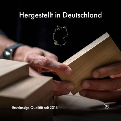 2026 HORL 2 Nussbaum Rollschleifer Messerschärfer - Küchenmesserschärfer für rasiermesserscharfe Klingen - Messerschleifer - Einfaches Messerschärf Set - für 15 & 20 Grad Schleifwinkel