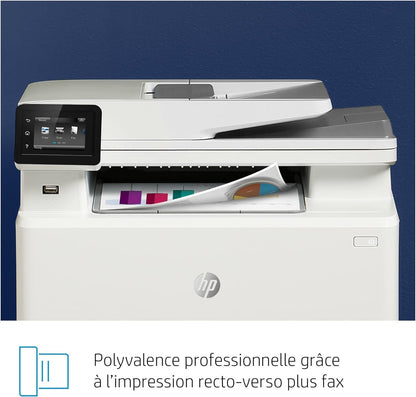 2026 HP Color LaserJet Pro MFP 3302fdwg Multifunktions-Farblaserdrucker, Fax, Automatischer beidseitiger Druck, Touchscreen, Wi-Fi, Ethernet, USB, HP Wolf Pro Security