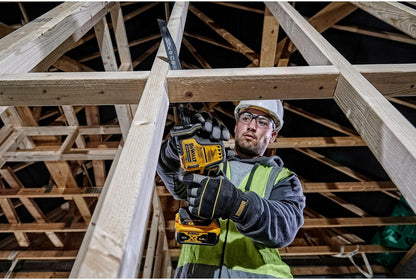 2026 Dewalt 18 Volt Akku Kompakt-Säbelsäge DCS369NT (bürstenloser Motor, elektronische Hubzahlregulierung, werkzeugloser Blattwechsel, mit LED-Licht, inkl. TSTAK-Box II, Lieferung ohne Akku und Ladegerät)