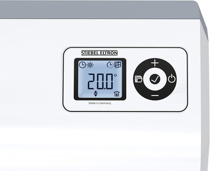 2026 STIEBEL ELTRON Schnellheizer CK 20 Trend LCD für ca. 25 m², TÜV geprüft, Made in Germany, LC-Display, Wochentimer, Keramik Heizlüfter energiesparend, Bad, 2 kW, 236653