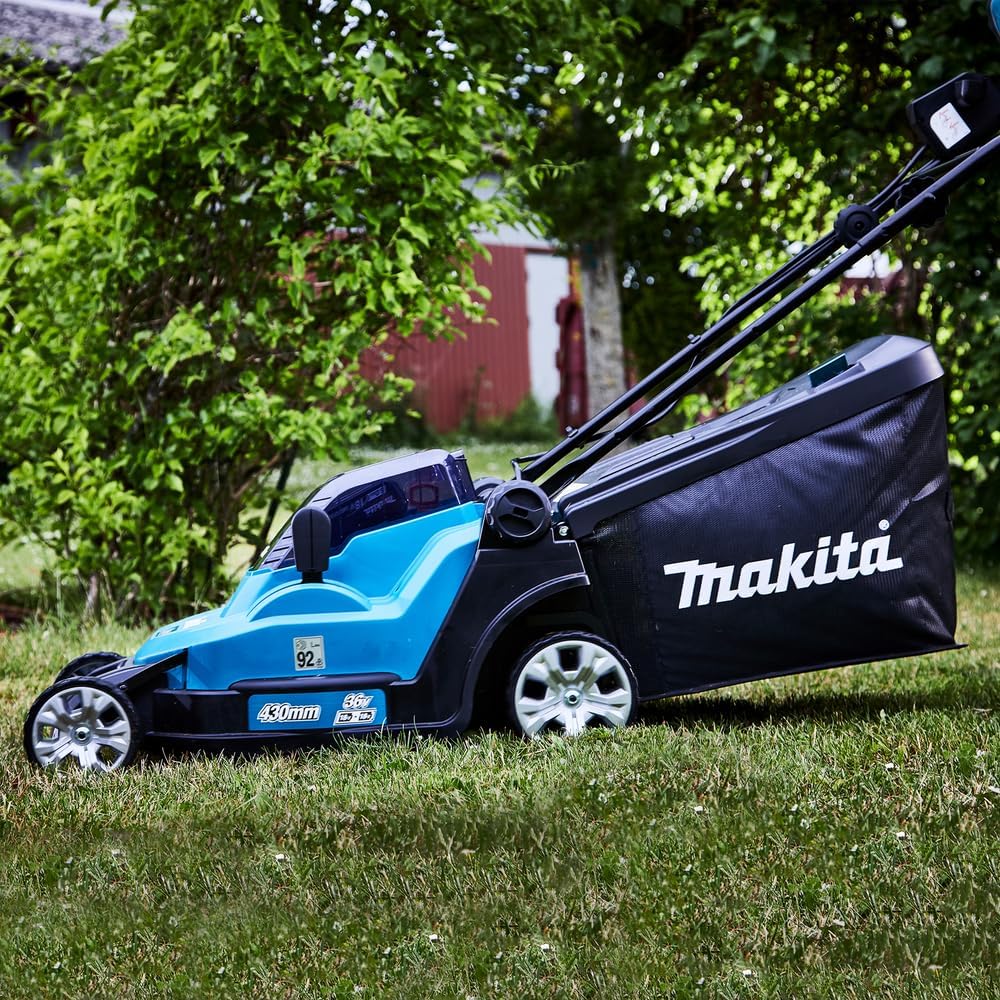 2026 Makita DLM432Z Akku-Rasenmäher 2x18 V (ohne Akku, ohne Ladegerät)