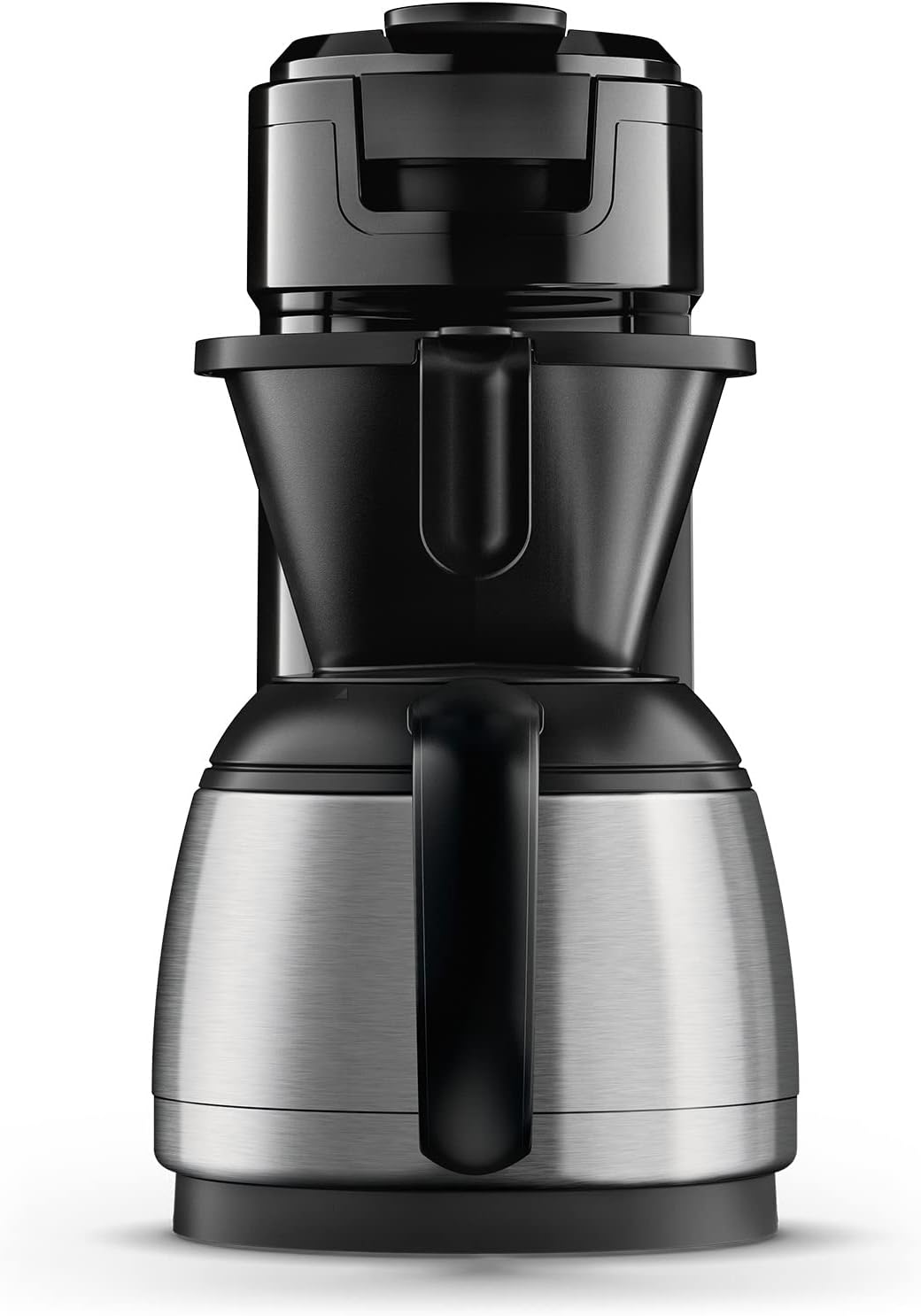2026 Philips Senseo Switch Pad- und Filterkaffeemaschine, 2-in-1-Brühtechnologie, 1-Liter-Wasserbehälter, 7 Tassen in einem Durchgang, Klavierlackschwarz (HD6592/64)