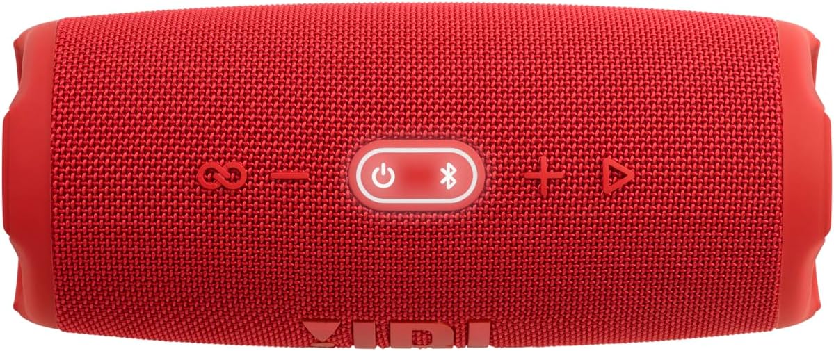 2026 JBL Charge 5 Bluetooth-Lautsprecher in Schwarz – Wasserfeste, portable Boombox mit integrierter Powerbank – Eine Akku-Ladung für bis zu 20 Stunden kabellosen Musikgenuss