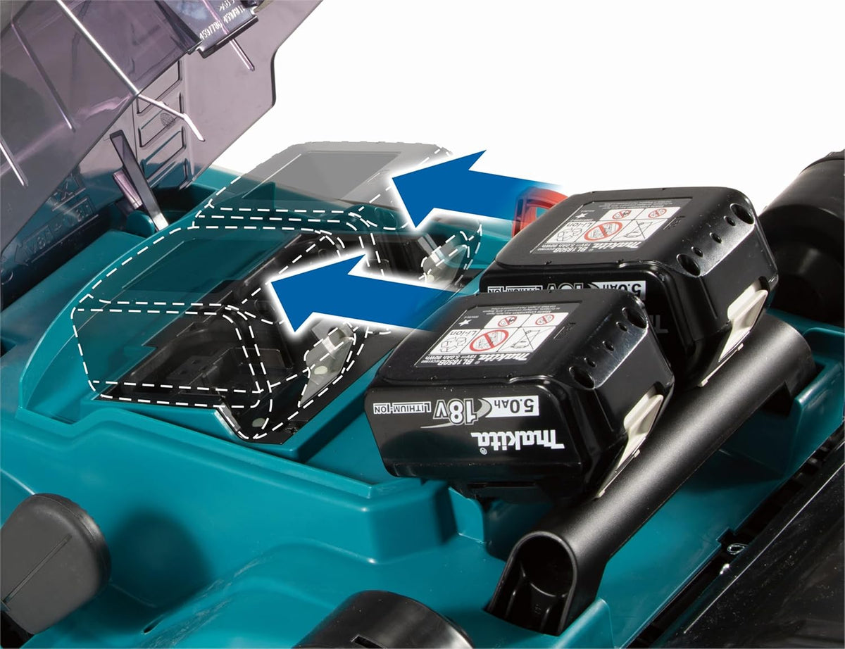2026 Makita DLM432Z Akku-Rasenmäher 2x18 V (ohne Akku, ohne Ladegerät)