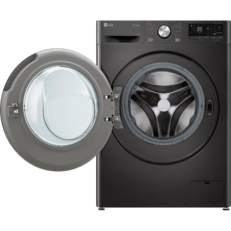 2026 LG F4WV7080, Klasse A, Frontlader-Waschmaschine 8 kg, 1400 U/Min, AI Direct Drive, Wi-Fi, Tiefenreinigung mit Dampf, Groe Kapazitt, TRIPLE A, Auentür aus Sicherheitsglas, 62 x 60 x 85 cm Wei