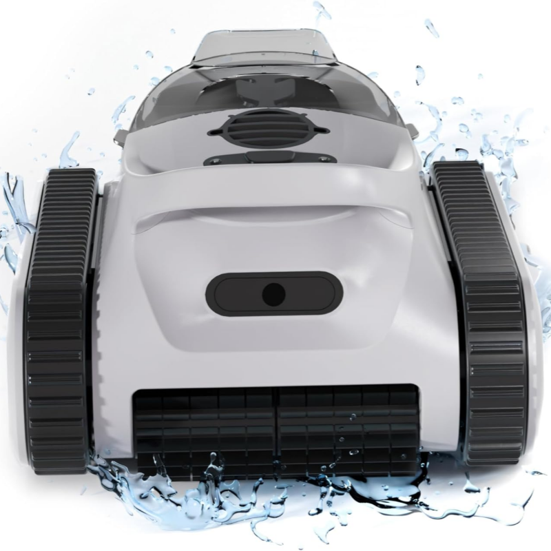 2026 Crab Kabelloser Roboter-Poolsauger, Wandklettern, automatischer Poolreiniger, geeignet für Wände und Böden von 150 m² großen Pools