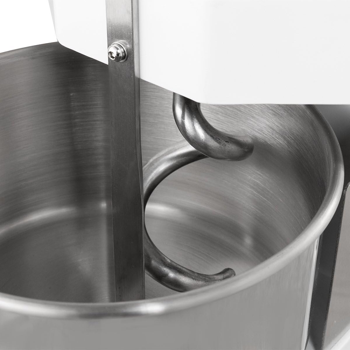 2026 GastroHero Teigknetmaschine, 8 L, fester Kopf, Weiß TKM-ECO8