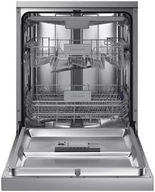 2026 Samsung DW60M6050FS Geschirrspüler, freistehend, 14 Gedecke, A++, Edelstahl, maximal 60 cm, berührungsempfindliche Tasten, LED