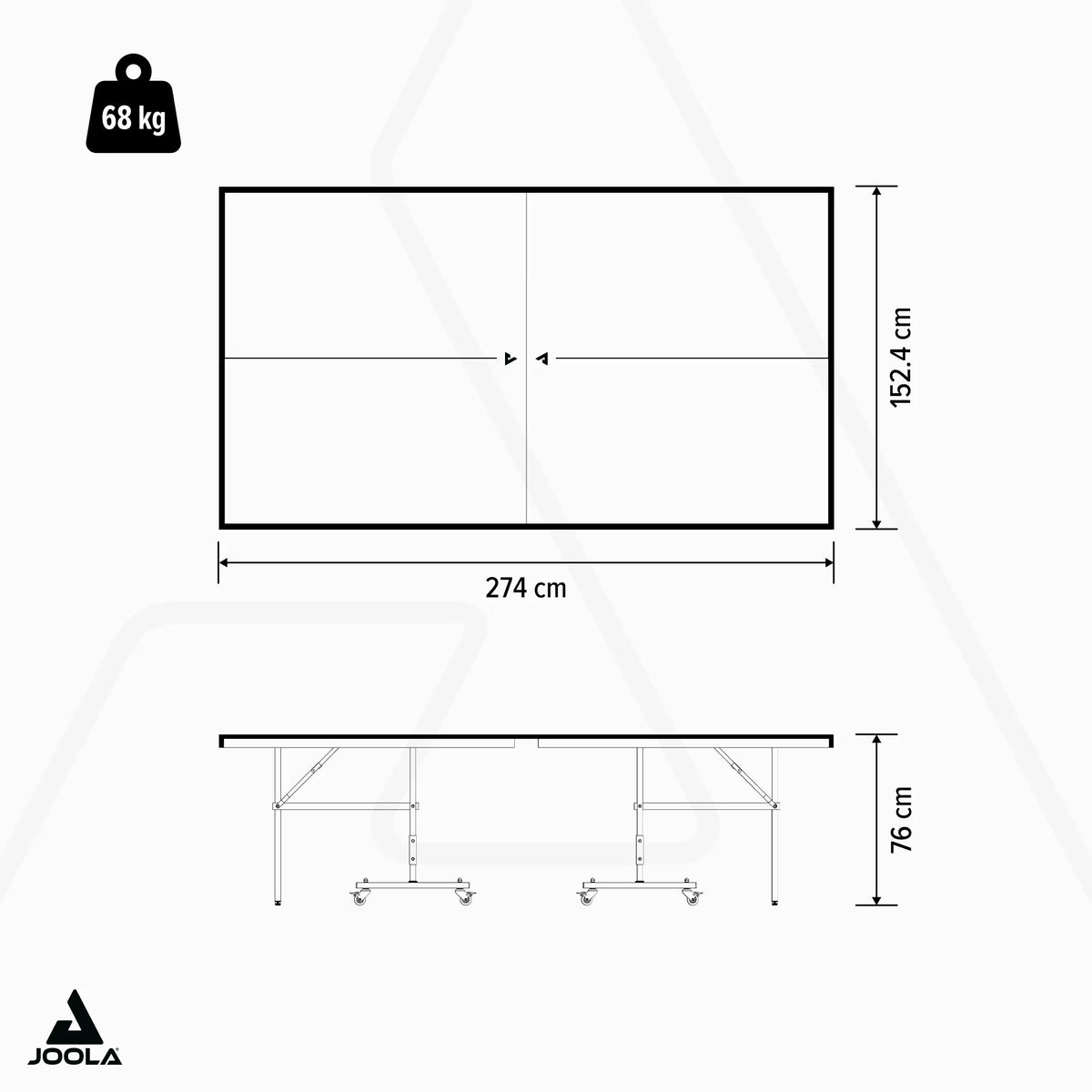 2026 JOOLA Tischtennisplatte Outdoor J500A